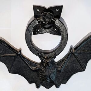 Black Bat Door Knocker